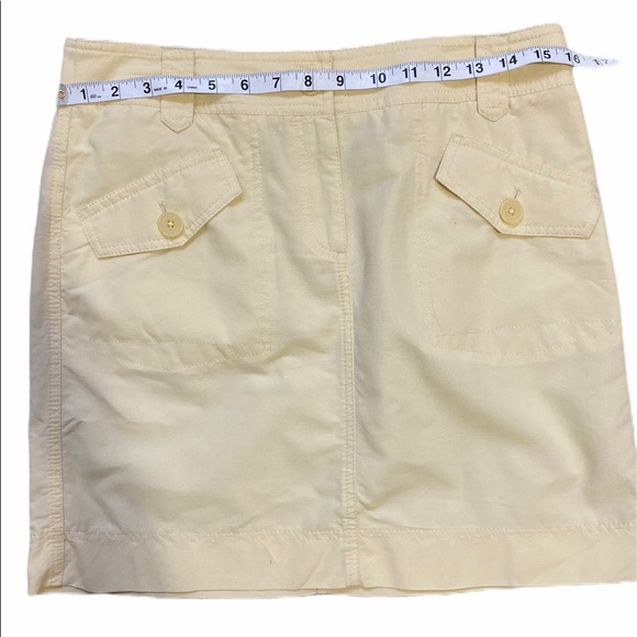 Ann Taylor Loft Yellow Skirt - Picture 7 of 7